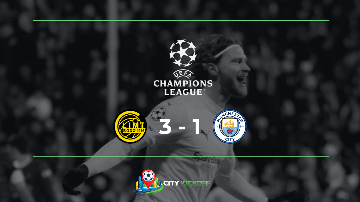 Bodø/Glimt vs Manchester City: Champions League Shock in Norway as City Fall 3–1